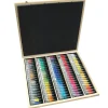 Caja de Madera con 98 Tubos L'Aquarelle Extrafina Sennelier 10ml