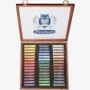 Caja de madera de 45 pasteles blandos Schmincke