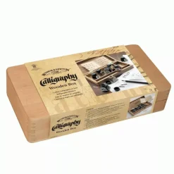Caja de madera de caligrafía Winsor & Newton