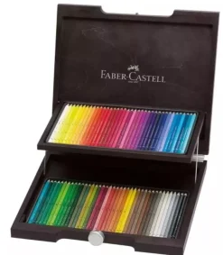 Caja de Madera de Lujo 72 Lápices Acuarelables Albrecht Dürer Faber-Castell