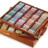 Caja de Madera de Lujo 250 Pasteles Sennelier