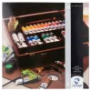 Caja de madera Expert 26 colores al óleo con accesorios Van Gogh.