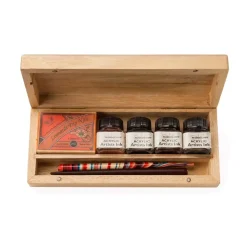 Caja de madera para caligrafía Manuscript