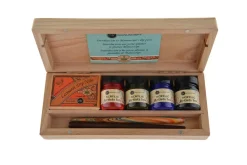 Caja de madera para caligrafía Manuscript