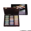 Caja de madera Traditional 45 pasteles suaves extrafinos selección general Rembrandt