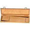 Caja de madera vacía pinceles largos Escoda