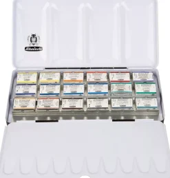 Caja de metal 18 godets de acuarela Edición Especial Horadam Schmincke