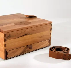 Caja de nogal óleo 55 piezas Maimeri