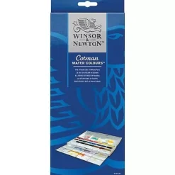Caja estudio acuarela 24 colores Cotman Winsor & Newton