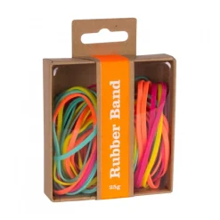 Caja gomas elásticas colores fluor Apli 25g