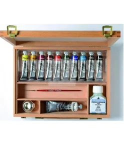 Caja haya 15 piezas acrílicas Polycoluor Maimeri