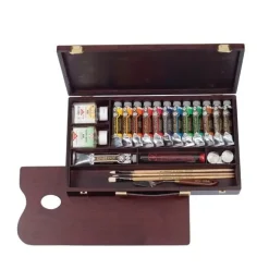 Caja Maletín óleos Rembrandt Professional 12x40ml.
