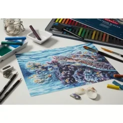 Caja metálica 24 barras Inktense Blocks Derwent
