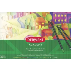 Caja metálica 36 lápices Academy Derwent