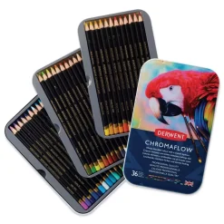 Caja metálica 36 lápices Chromaflow Derwent