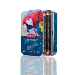 Caja metálica 36 lápices Chromaflow Derwent