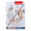 Caja Metálica 12 Lápices de Colores Pastel Bruynzeel