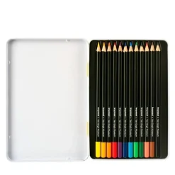 Caja metálica 12 lápices de colores Girasoles Van Gogh Museum Bruynzeel