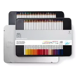 Caja Metálica 48 Lápices de Colores Acuarelables Winsor and Newton