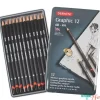 Caja metálica 12 lápices Graphic Designer Derwent