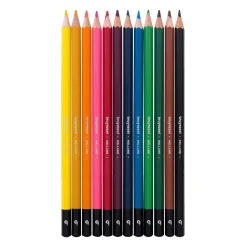 Caja Metálica 12 lápices madera multicolor Bruynzeel
