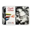 Caja metálica 12 lápices pastel Surtido Conté à Paris