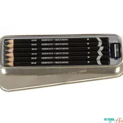 Caja metálica 6 lápices Sketching Derwent