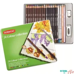 Caja metálica 24 piezas Colour Collection Derwent