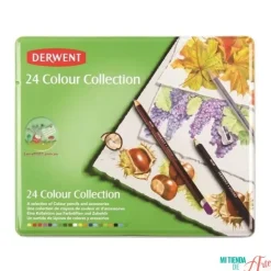 Caja metálica 24 piezas Colour Collection Derwent
