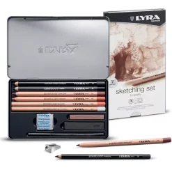 Caja Metálica 11 Piezas Esbozo Rembrandt Lyra
