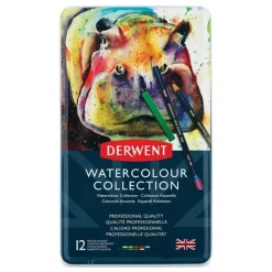 Caja metálica 12 piezas Watercolour Derwent