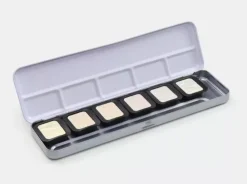 Caja Metálica 6 Pigmentos Iridiscentes Finetec