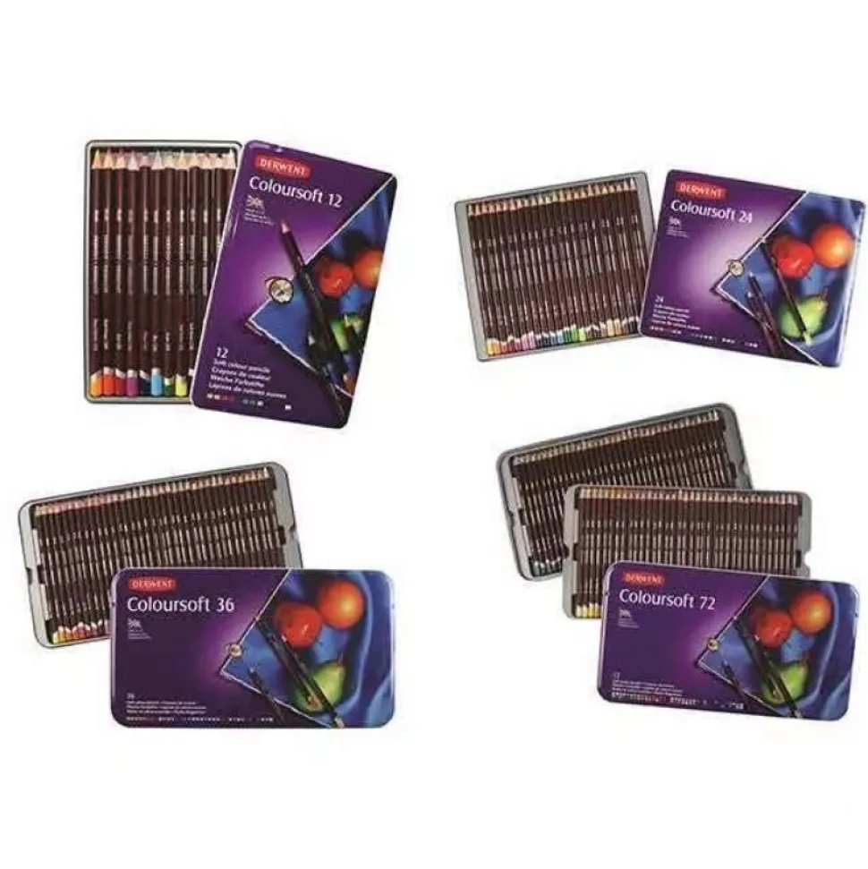 Caja metálica Coloursoft Derwent