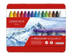 Caja metálica de 15 ceras Neocolor I