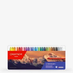 Caja metálica de 30 ceras Neocolor I