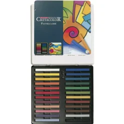 Caja metálica de 24 Pastell carré Cretacolor