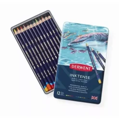 Caja metálica lápices Inktense Derwent