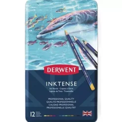 Caja metálica lápices Inktense Derwent