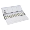 Caja metálica vacía para 12 tubos Schmincke 5ml