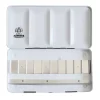 Caja metálica vacía para 10 tubos Schmincke 15ml