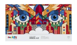 Caja premium de 40 lápices de colores 4.0 Carioca plus
