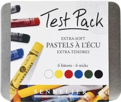 Caja Test Pack de 6 pasteles "À L'Écu" Sennelier