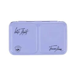 Caja vacía metálica 12 godets celeste White Nights