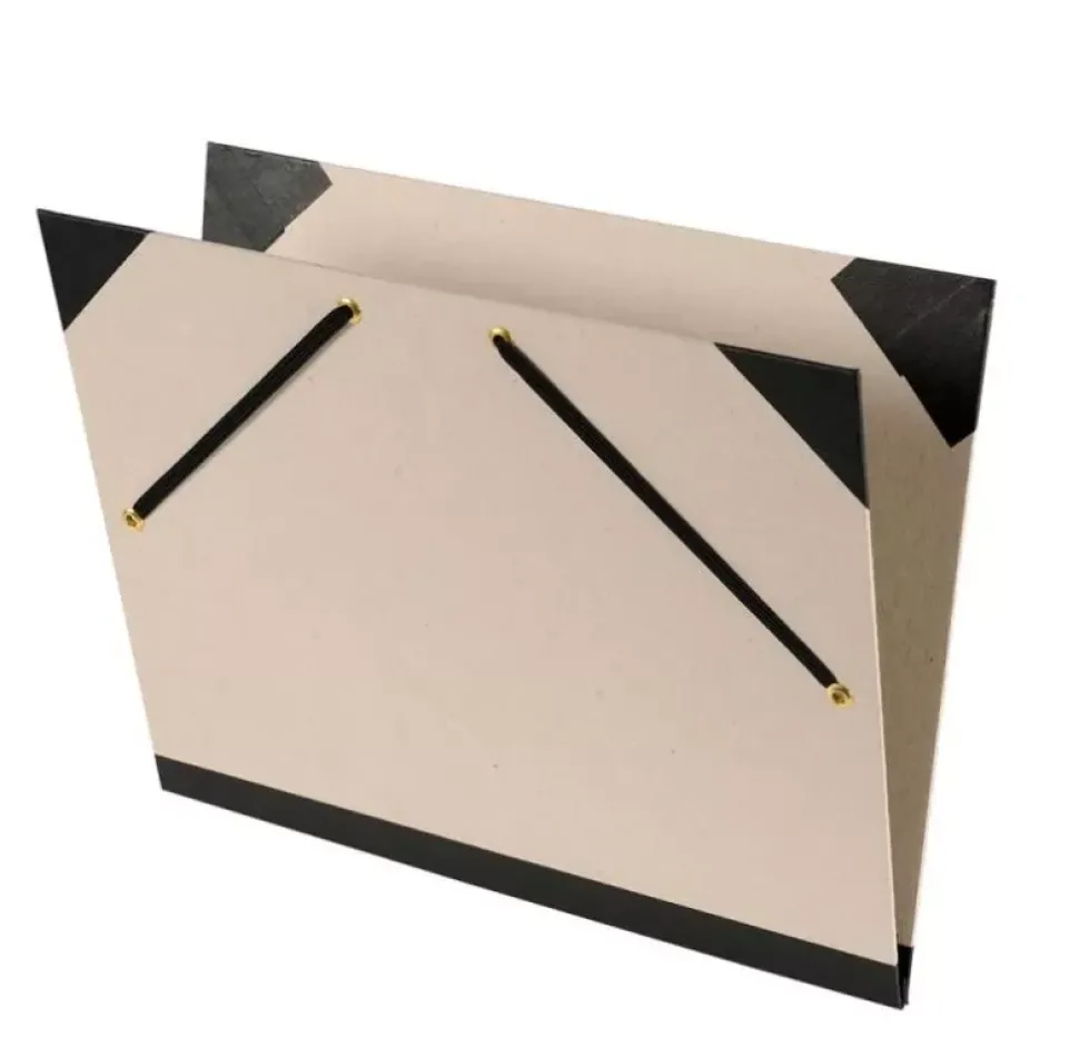 Carpeta Brut gris con gomas Canson 37x52cm