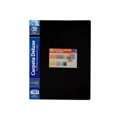 Carpeta con 20 fundas A3