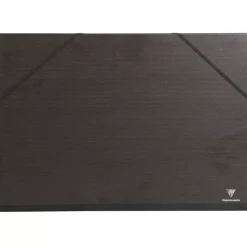 Carpeta de cartón negra con gomas 37x52cm Clairefontaine