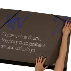 Carpeta de dibujo con gomas Hartem 52 x 72cm