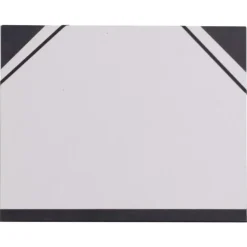 Carpeta de Dibujo Gris con Gomas Elásticas Clairefontaine 26x33cm