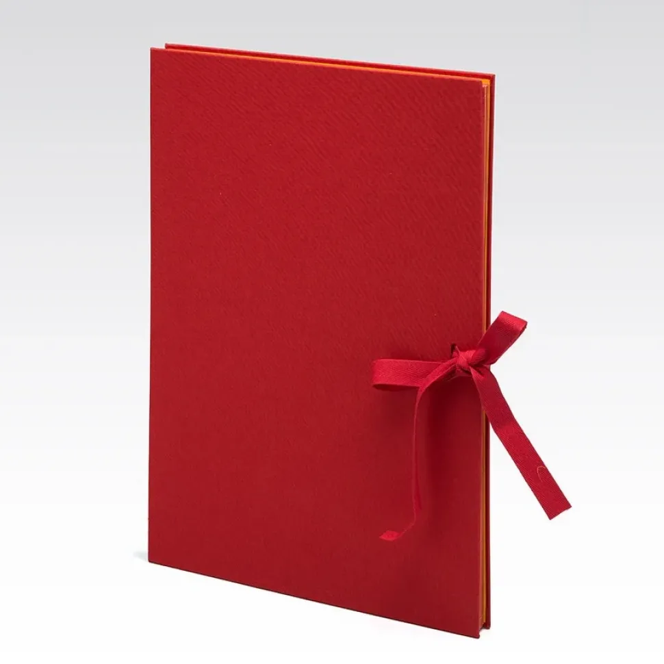 Carpeta multicolor con bordes reforzados y cierre con cinta Fabriano 35x24,5cm