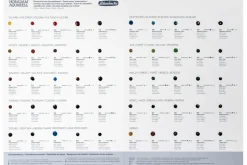 Carta de puntos 50 colores supergranulados Horadam Schmincke